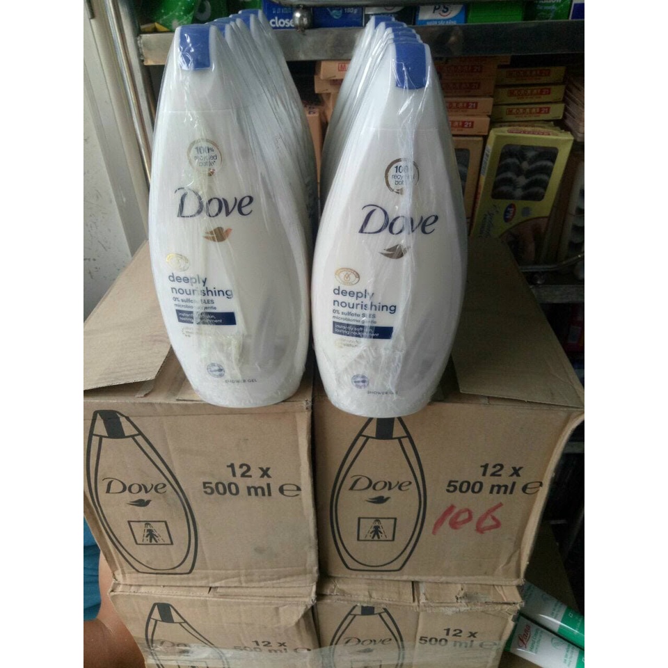 Tắm dove đức 500ml