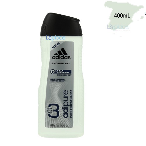 Gel Tắm 3 Trong 1 Hiệu Suất Tinh Khiết Của Adoxy hiệu Adidas chai 400ml