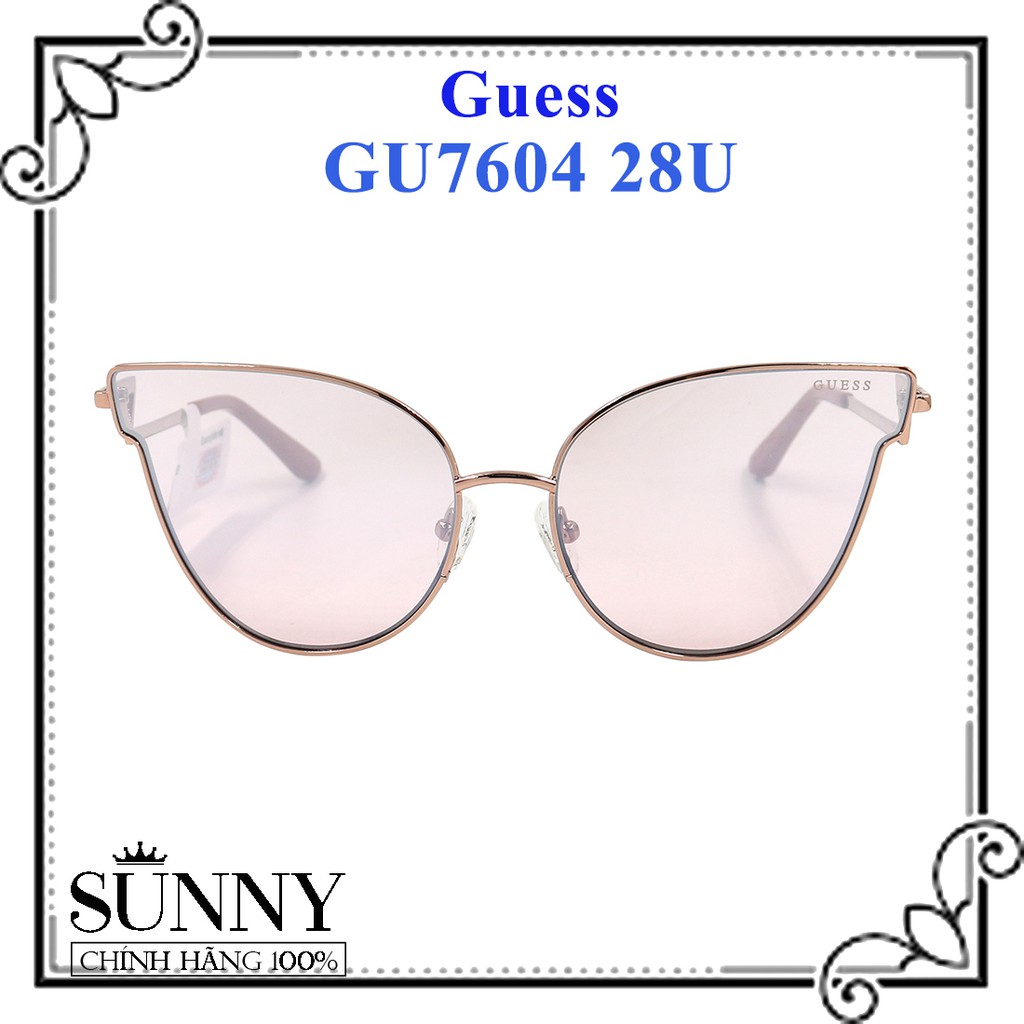 GU7604 - kính mát thời trang Guess chính hãng, thiết kế dễ đeo bảo vệ mắt
