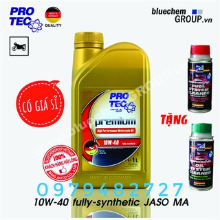 NHỚT TỔNG HỢP TOÀN PHẦN PROTEC 10W40 CHO XE SỐ