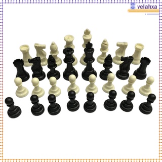 Bộ Cờ Vua 32 Quân Bằng Nhựa 64mm Dành Cho Người Lớn Và Trẻ Em