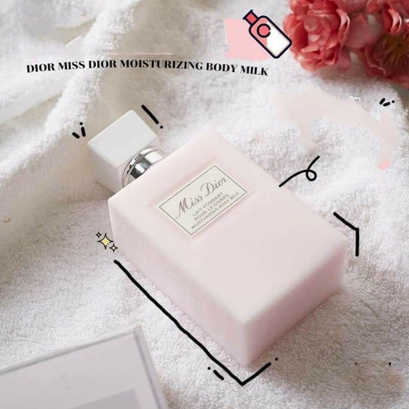 tester dưỡng thể Miss Dior 200ml