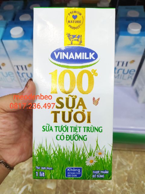 Sữa tươi vinamilk 1 lít