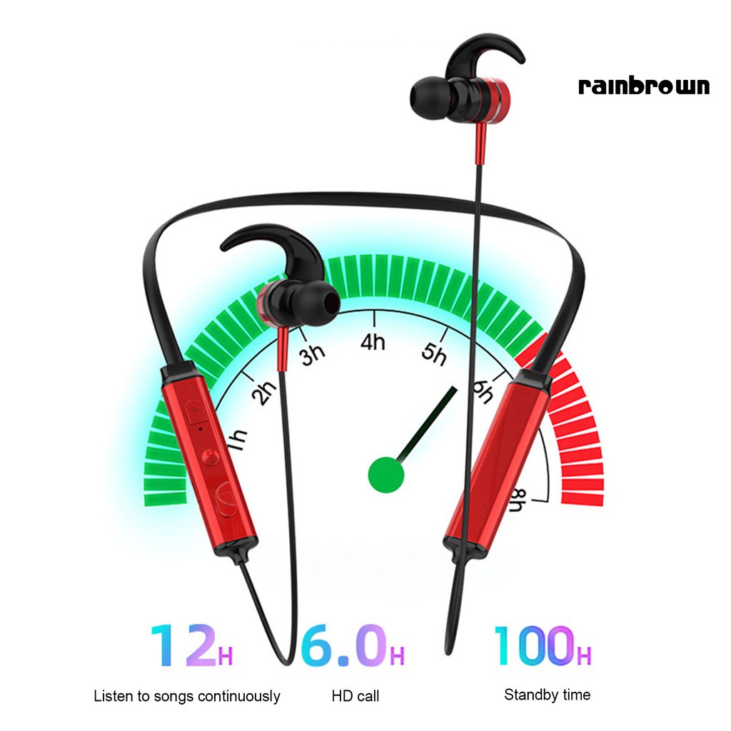 Tai Nghe Nhét Tai Thể Thao Không Dây Kết Nối Bluetooth / Rej / Hi-Fi