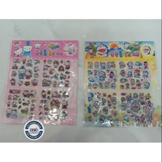 Sticker nổi doraemon và kitty kyy-011