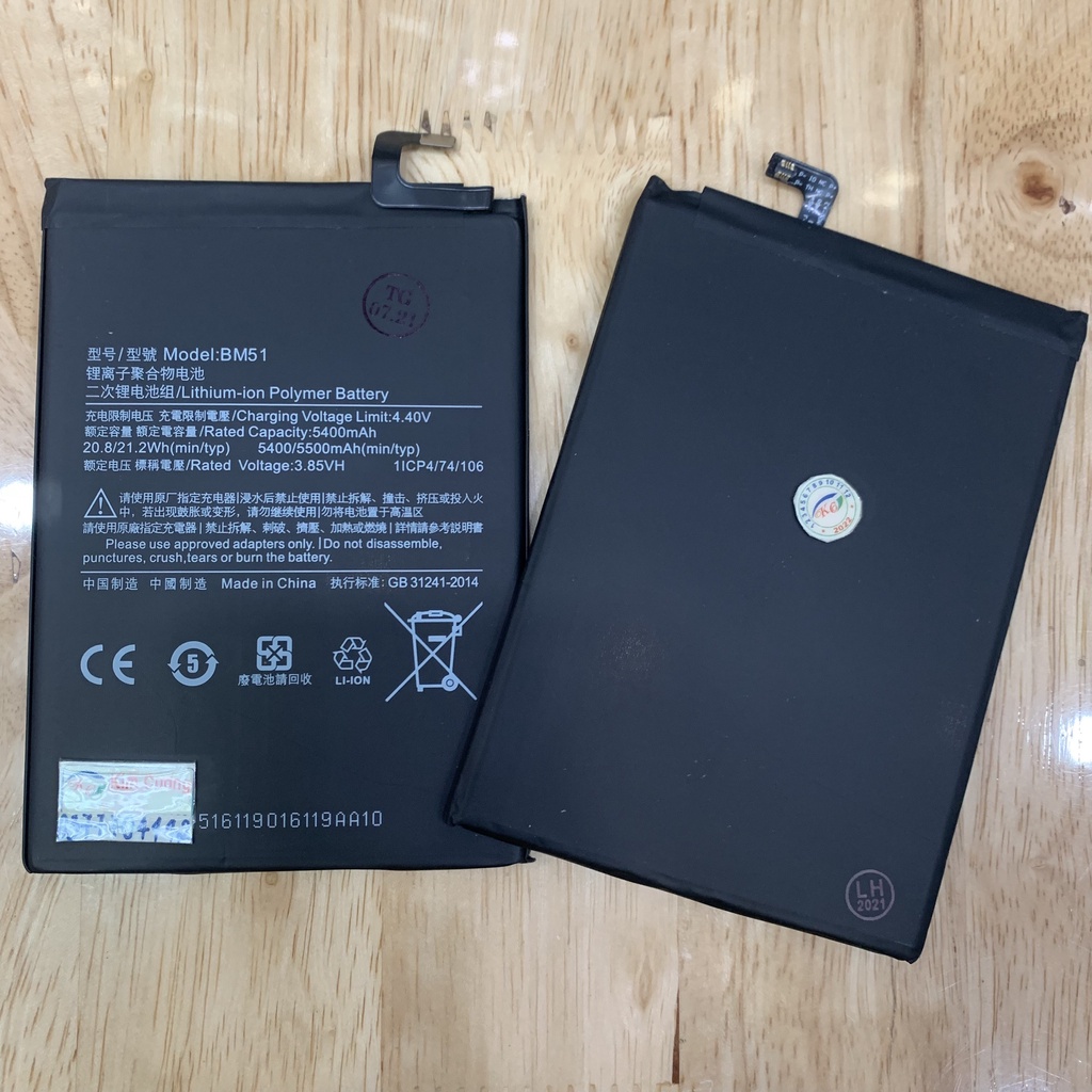 Pin BM51 dành cho dòng điện thoại MI MAX 3