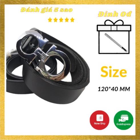 12.12 Thắt Lưng, Dây Nịt chữ a mặt khóa kim loại đúc, dây da bò nguyên miếng 1m2 chắc chắn nam tính