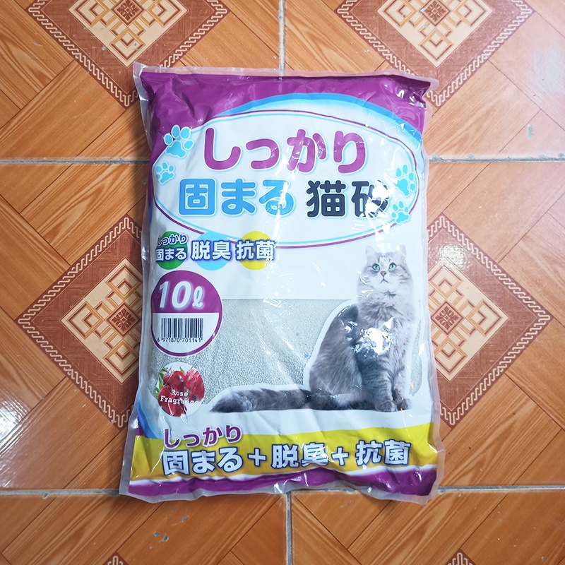 Cát Vệ Sinh Cho Mèo Nhật Đen MoonCat 16L Mùi Thơm Tự Nhiên Vón Cục Tốt, Tiết Kiệm - Bobo Pet Shop Hà Nội