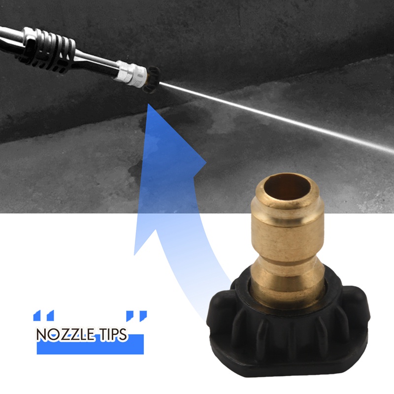 5 Đầu Phun Nước Áp Suất Cao 1 / 4 (4.0 Gpm)