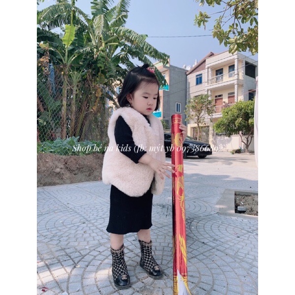 Áo khoác gi-lê cho bé yêu 8-21kg