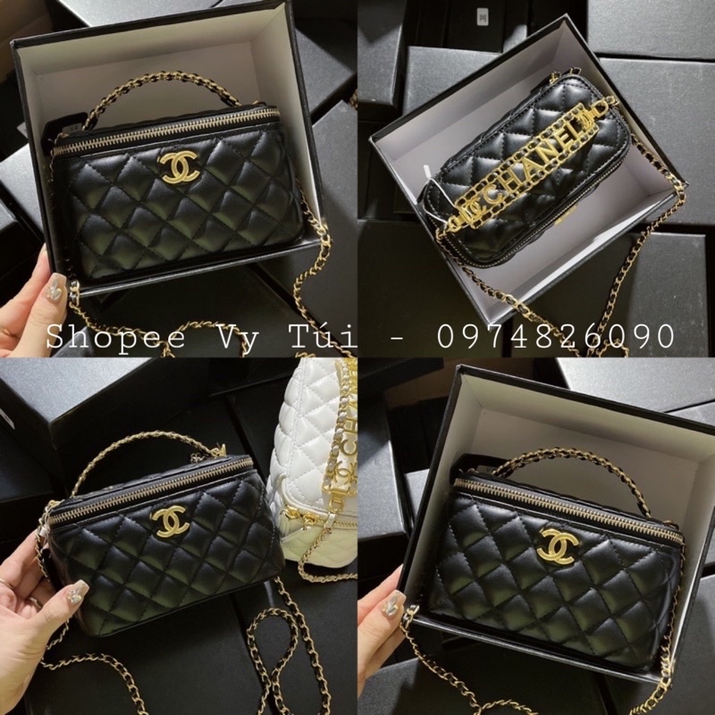 Cốp chữ chật cha neo bản quai kim loại size 19 kèm hộp hàng chuẩn loại đẹp 2696#