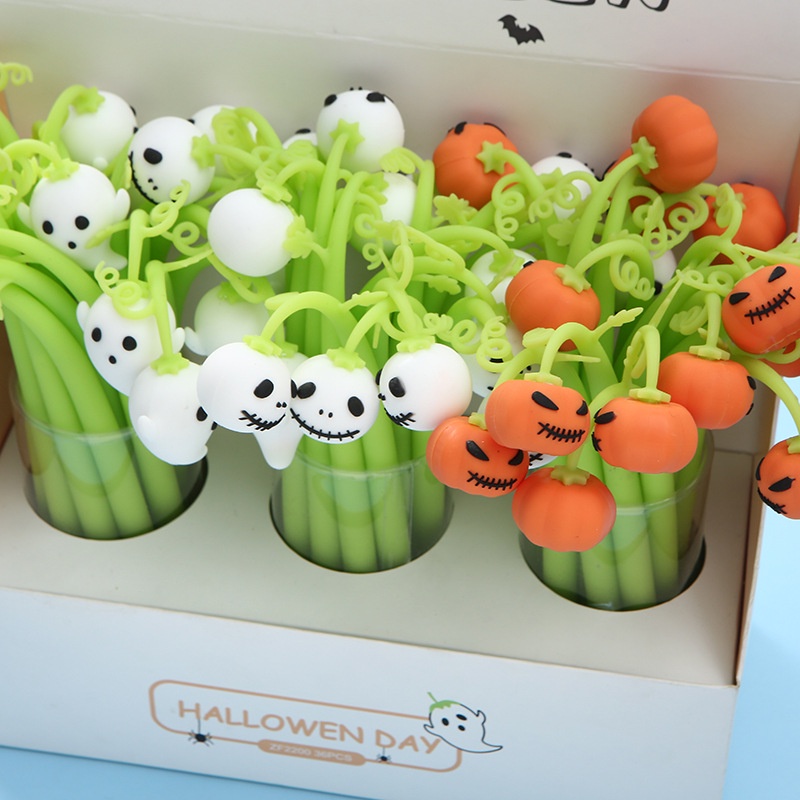 Bút Gel/Mực nước quả bí, ma Halloween