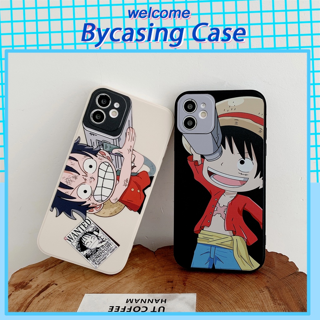 Ốp điện thoại TPU silicon mềm họa tiết Luffy cho iPhone 13 Pro Max iPhone 11 iPhone 12 iPhone 6 6s 7 8 Plus XR Xs