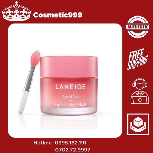 Son dưỡng môi,mặt nạ ngủ môi laneige 20g lip sleeping mask berry hàn quốc chính hãng-Cosmetic999