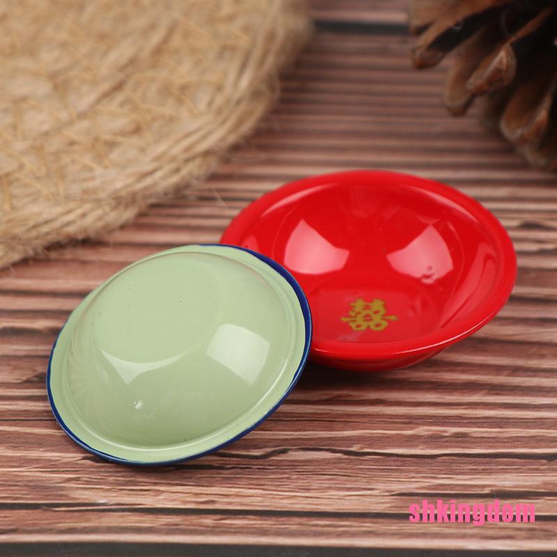 Bát Đựng Thức Ăn Đồ Chơi Mini Cho Nhà Búp Bê 1:12