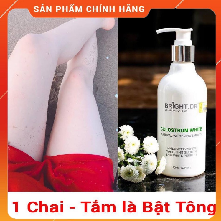 Tắm Trắng, Sữa Tắm Trắng Da BRIGHT DOCTOR Giúp Làn Da Trắng Sáng Mịn Màng Chai 300ml - Hàng Chính Hãng