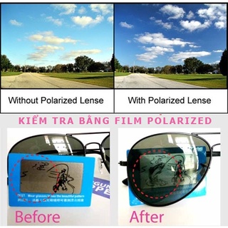 Miếng test kính phân cực - test polarized