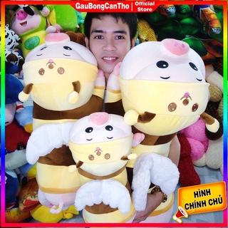 Thú nhồi bông heo ong gối ôm