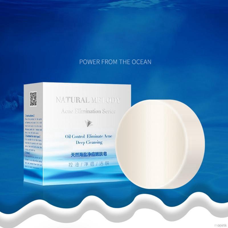 Xà Phòng Muối Biển Tự Nhiên Handmade 100g Dưỡng Ẩm Kiềm Dầu Chống Mụn | BigBuy360 - bigbuy360.vn