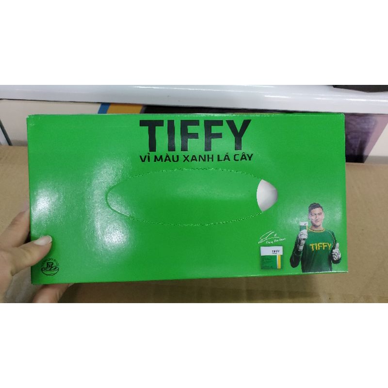 KHĂN GIẤY TIFFY HỘP 100 TỜ