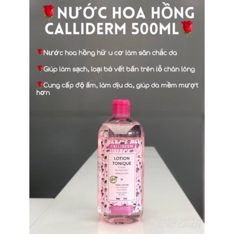 Nước hoa hồng CALLIDERM Lotion Tonique 500ml của Pháp | BigBuy360 - bigbuy360.vn