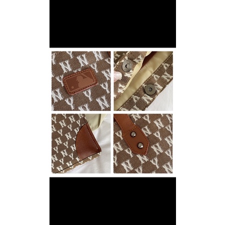 Túi tote MLB, Túi đeo vai MLB kèm ví nhỏ