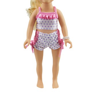 MUL❤ 18”American Girl Doll Swim Beach Clothes 43cm Zapf Baby Born Doll S