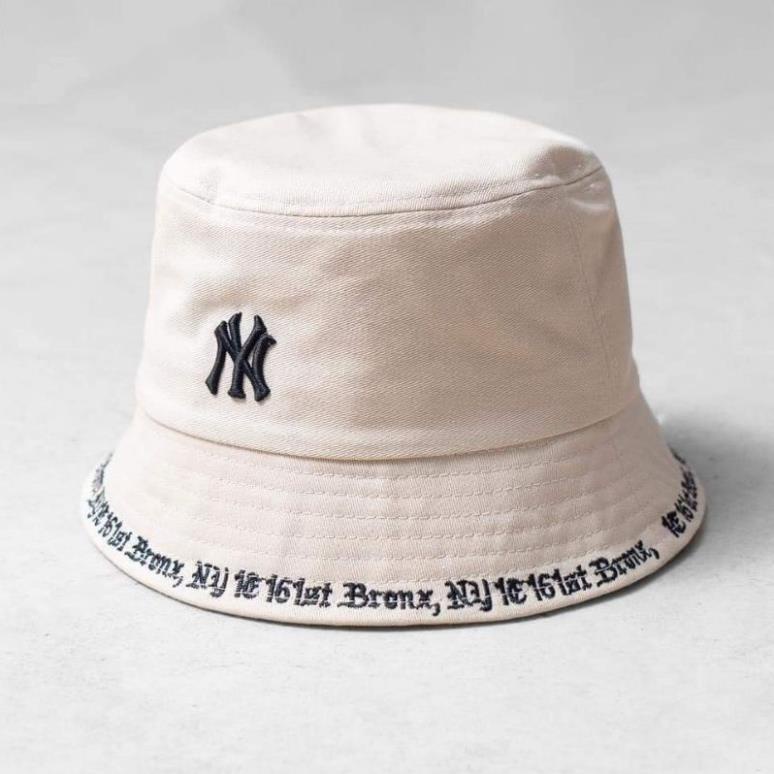 Nón Bucket MLB Chunky , chất vải cotton Hàn Quốc cao cấp, vành thêu chữ vi tính sắc nét chuẩn xuất xịn