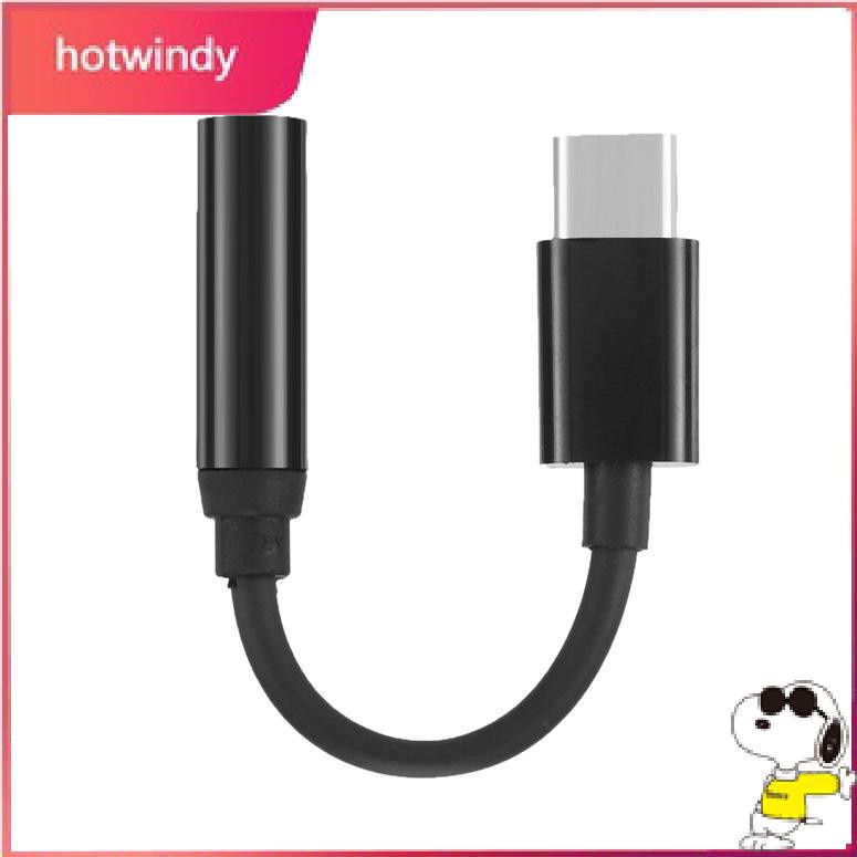 Mini Type-C To 3.5mm Earphone Cable Adapter Usb 3.1 TypeC Male To 3.5 AUX