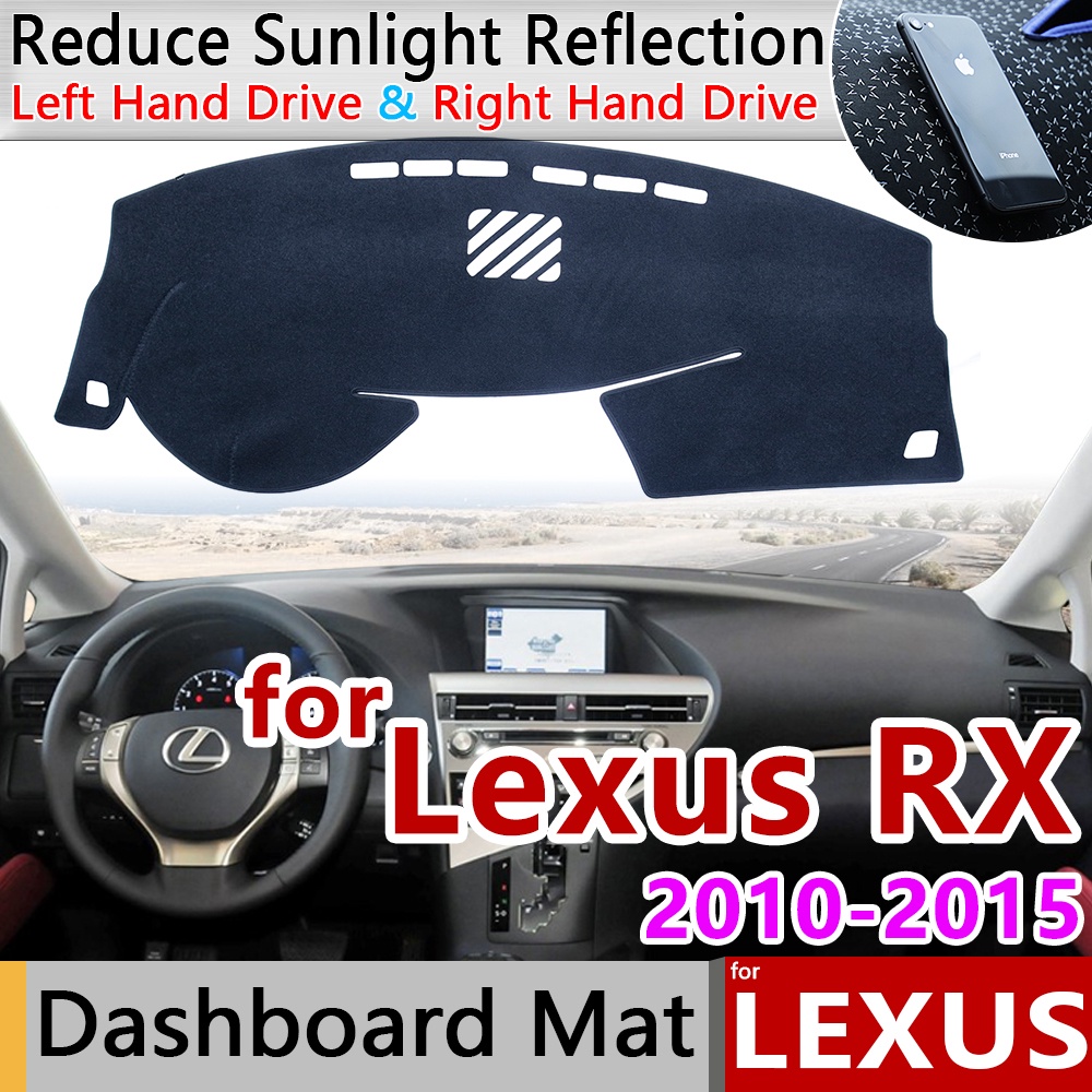 Thảm Lót Chống Trượt Cho Bảng Điều Khiển Xe Hơi Lexus RX 2010~2015 AL10 RX270 RX350 RX450h 350