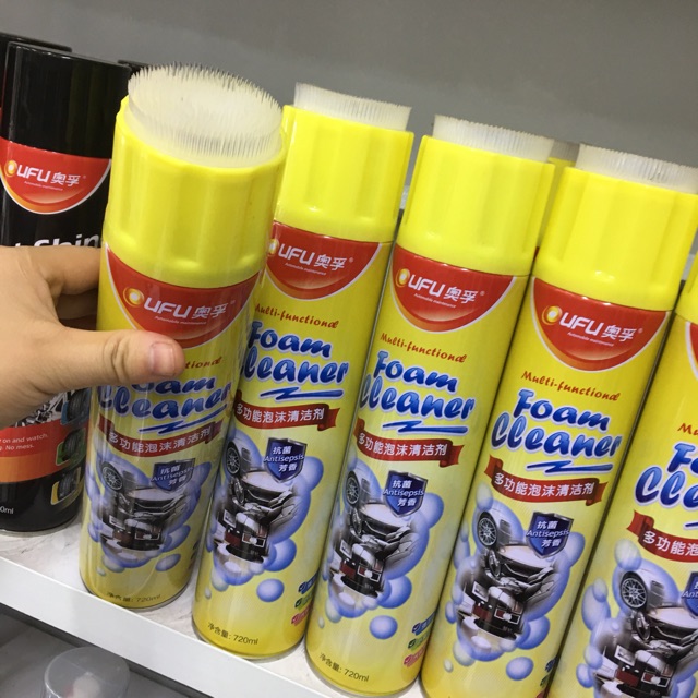 Bọt giặt ghế da đa năng ufu