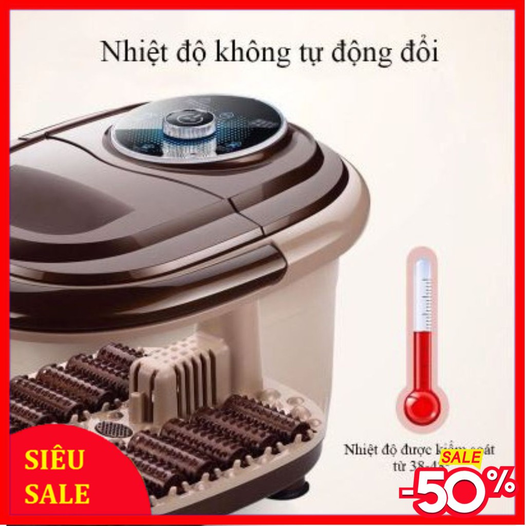 Chậu ngâm chân massage cao cấp - Bồn ngâm chân mát xa hồng ngoại