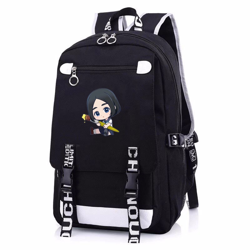 Balo nam nữ in hình BLUE PERIOD chibi anime cặp sách đi học