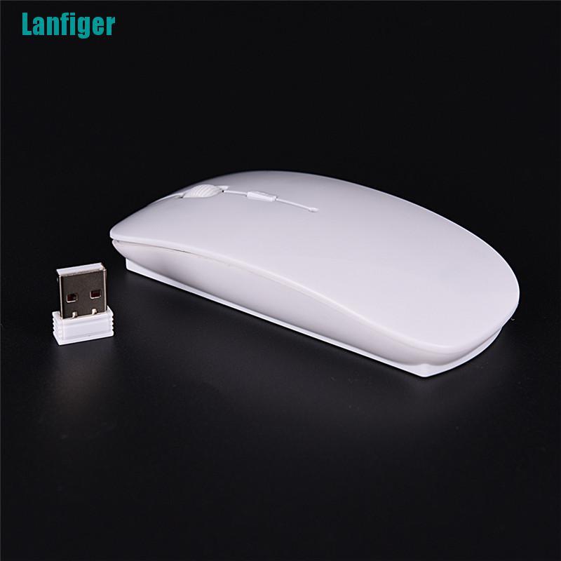 [Lanfiger] Chuột Quang Không Dây USB Mới Dành Cho Máy Tính Bảng Laptop