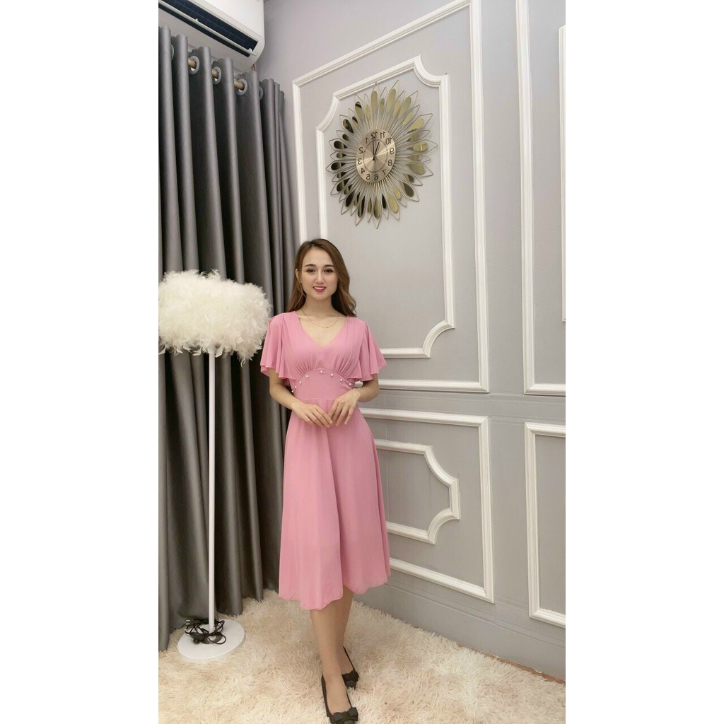 ĐẦM TRUNG NIÊN BAD SHOP DỰ TIỆC SIZE M ĐẾN 3XL MÀU ĐEN PHỐI HOA | BigBuy360 - bigbuy360.vn