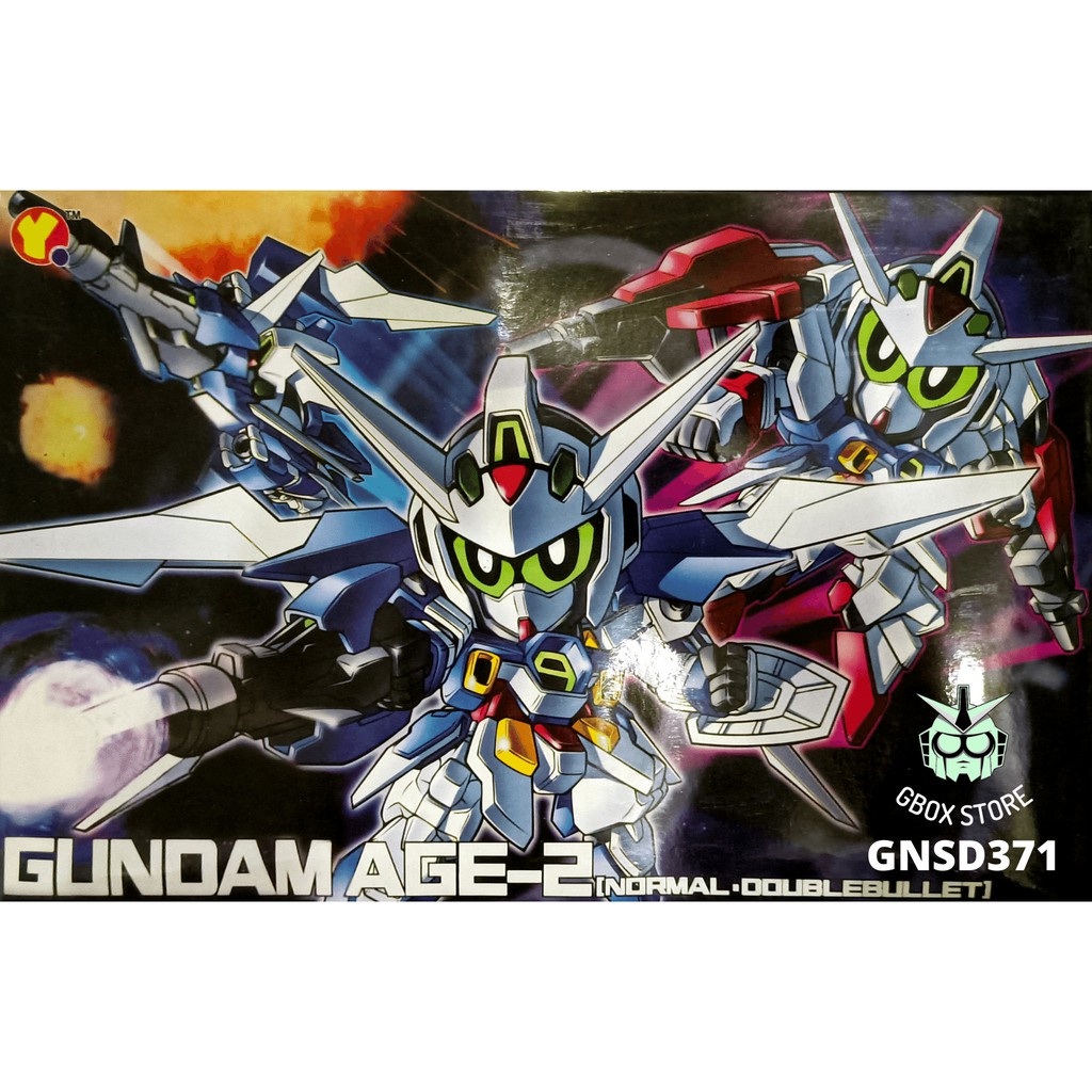 Gundam SD BB Age-2 Normal Double Bullet Mô hình nhựa lắp ráp