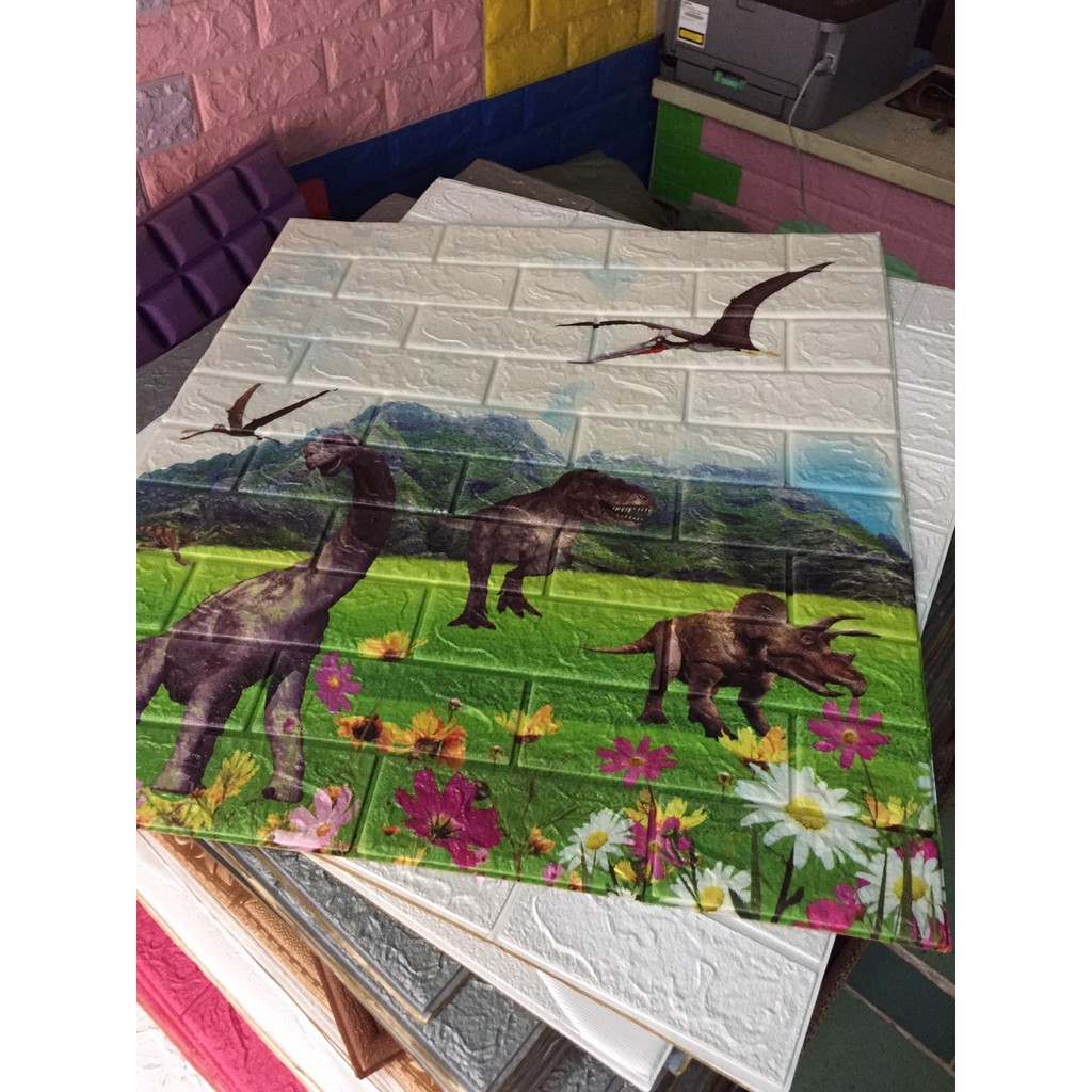 Xốp dán tường 3d hoạt hình dễ thương | BigBuy360 - bigbuy360.vn