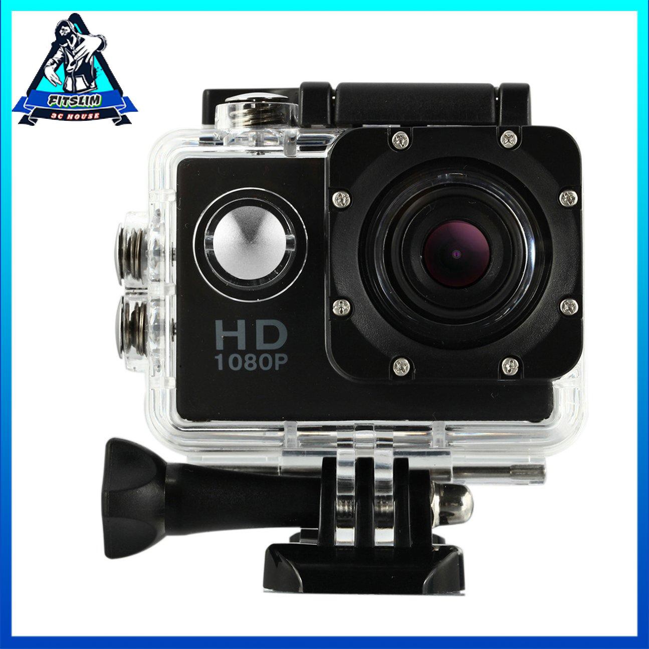 Camera thể thao Camera hành trình ngoài trời 1080P Camera lái xe 2.0 inch