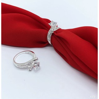 Nhẫn nữ bạc ý hàng đẹp mn0014258