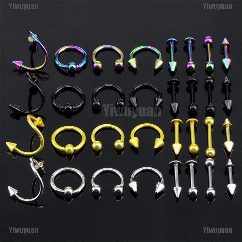 Bộ 16 Món Đồ Thời Trang Cá Tính Bằng Inox