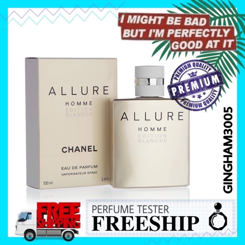 ✦GH✦ Nước hoa nam/nữ cao cấp CHANEL Allure Homme Edition Blanche EDP 100ml