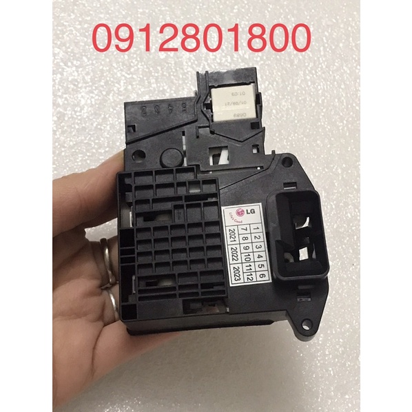 Công tắc cửa máy giặt cửa ngang LG inverter 4 chân - Khoá cửa máy giặt LG cửa ngang Loại đẹp chính hãng