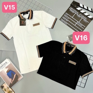 Áo thun nam polo cổ trụ màu đen trắng chất vải cotton dày dặn co giãn tay ngắn, phông nam đẹp Havado82 nhiều mẫu