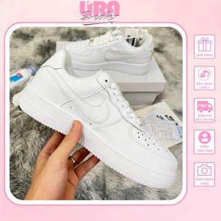 Giày af1 full trắng, giày sneaker - giày thể thao nam nữ full size 36-43, tặng kèm tất