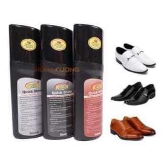 XI ĐÁNH GIÀY KLEEN THÁI LAN - DẠNG NƯỚC 75ml