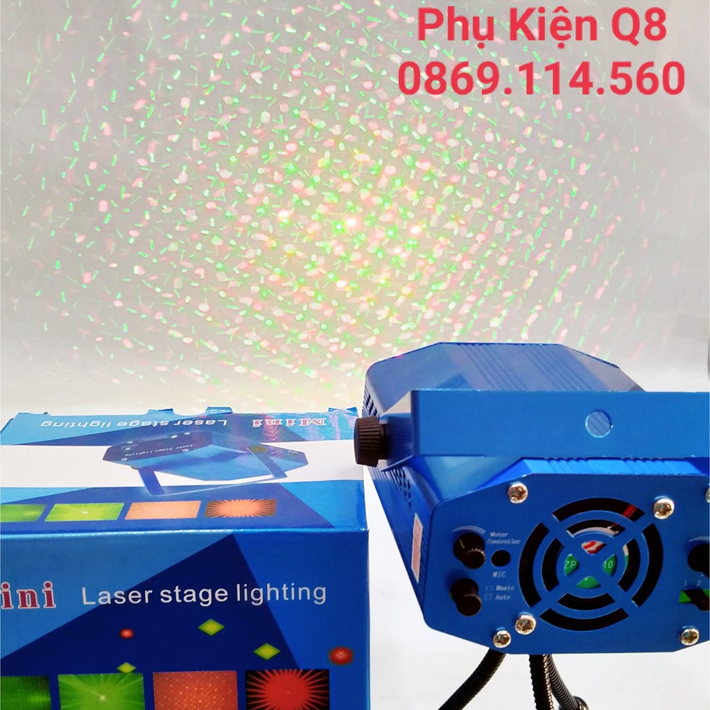 Đèn Chiếu Laser Mẫu Mới hiện nay (cảm biến âm thanh)