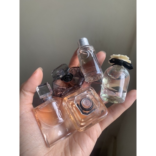 Nước hoa mini Lancome - Dolce - Dior mini unbox
