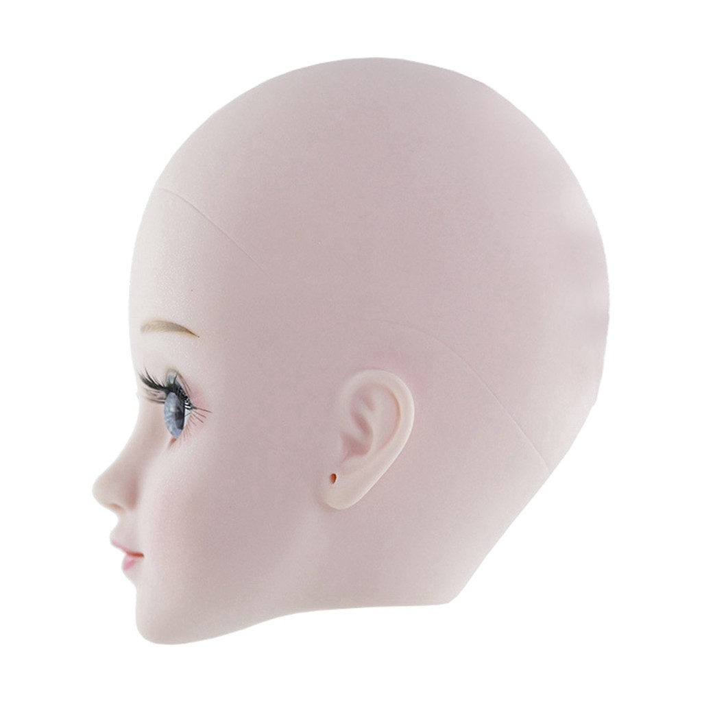 [COD]Ready Stock!!! Cute BJD Doll 1/3 Ball Dolls Head Mold with 4D Eyes DIY Dolls Accessory