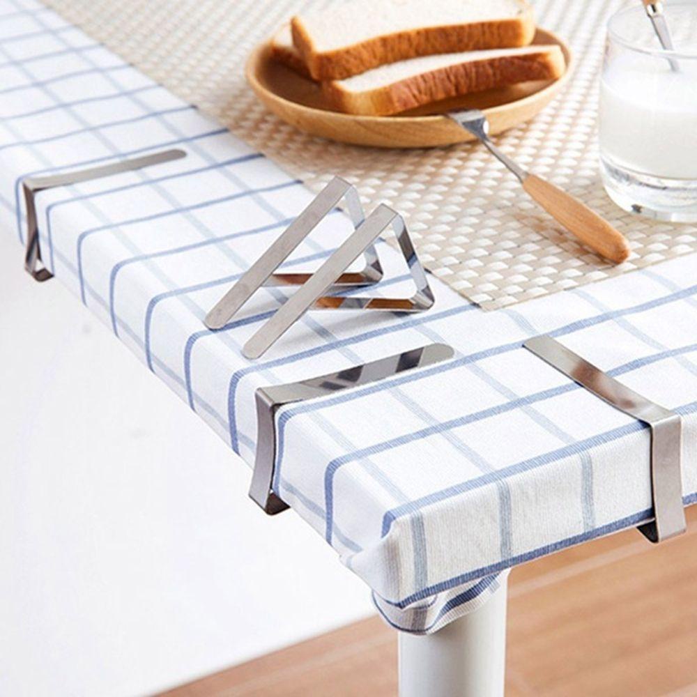 Kẹp Khăn Trải Bàn Mini Bằng Thép Không Gỉ