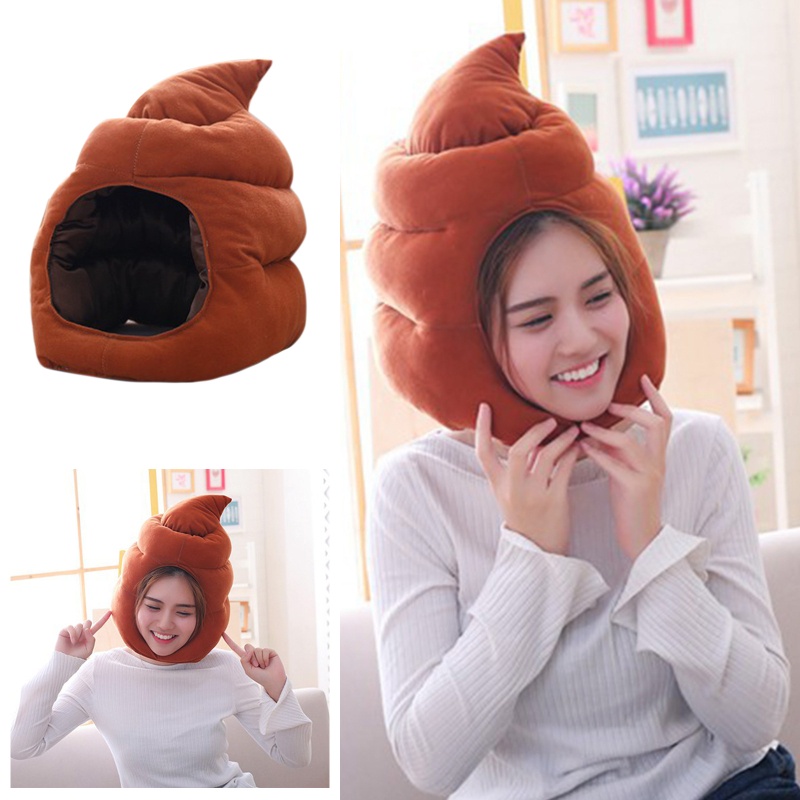 Mũ nhồi bông hình dạng vui nhộn dễ thương dành cho trẻ em